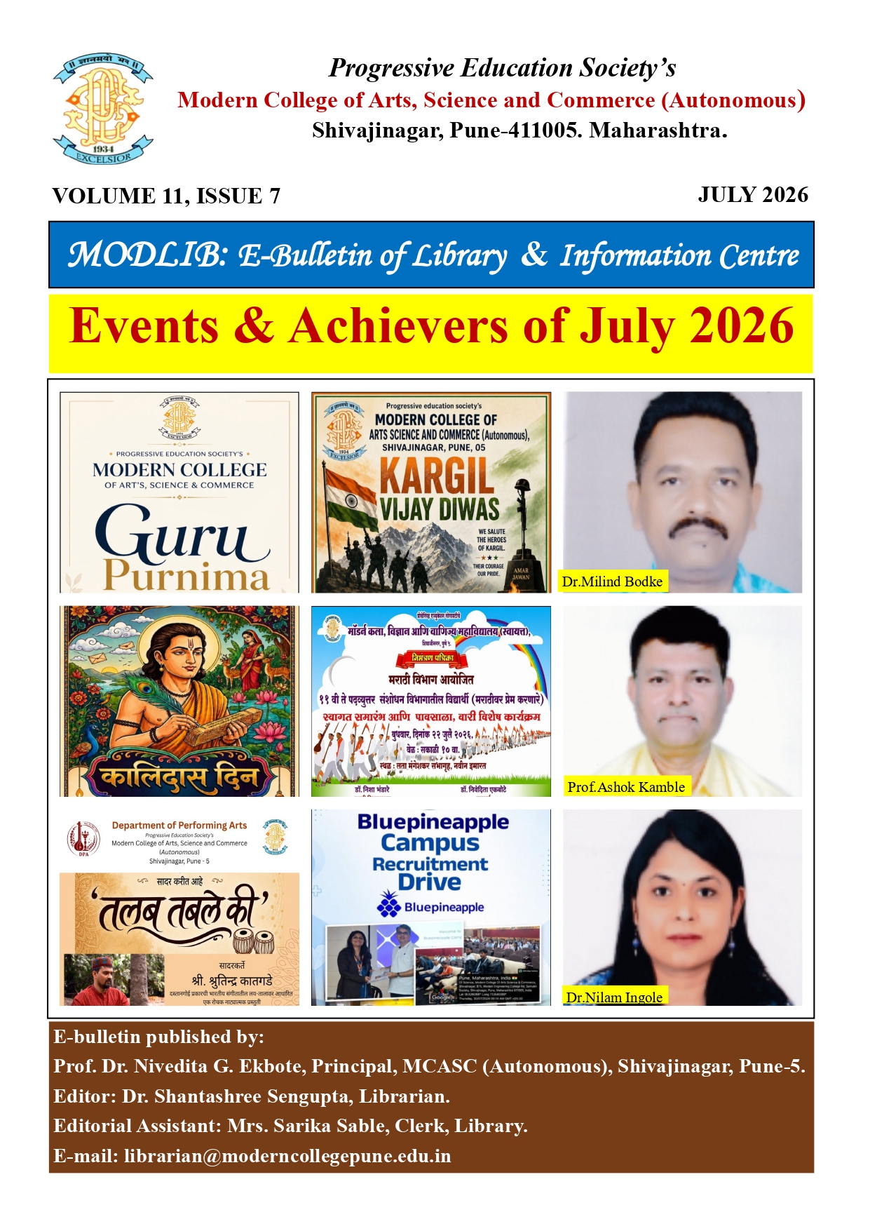 MODLIB July 2026 Coverpage